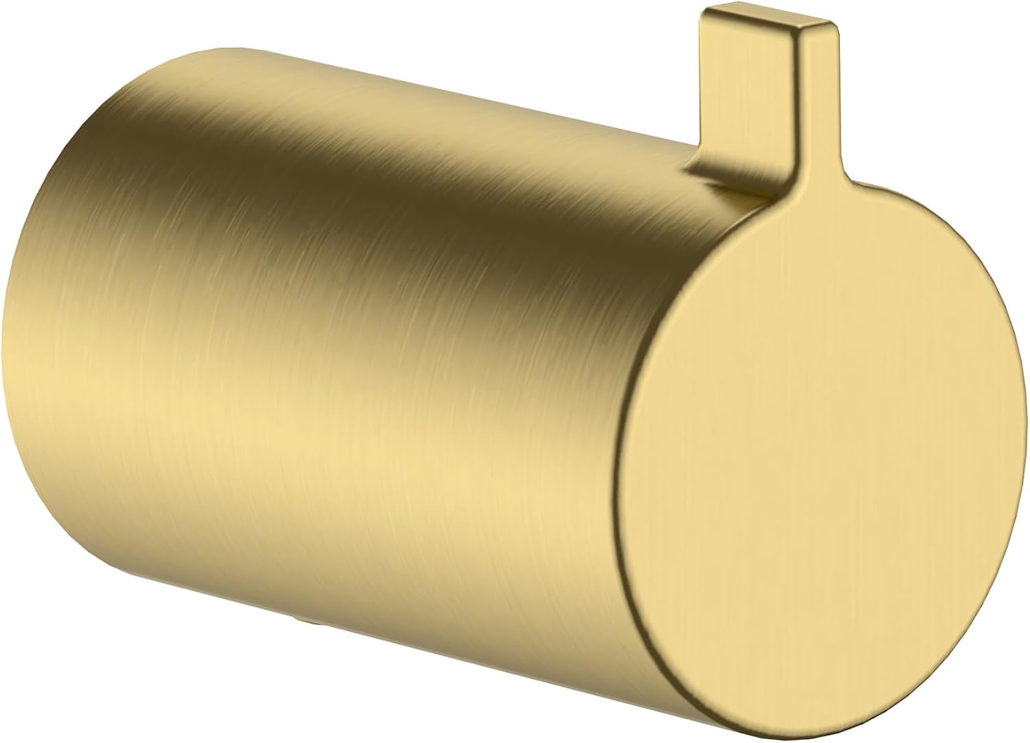 hansgrohe AddStoris S Modern Single Hook in Brushed Gold Optic, 41762250