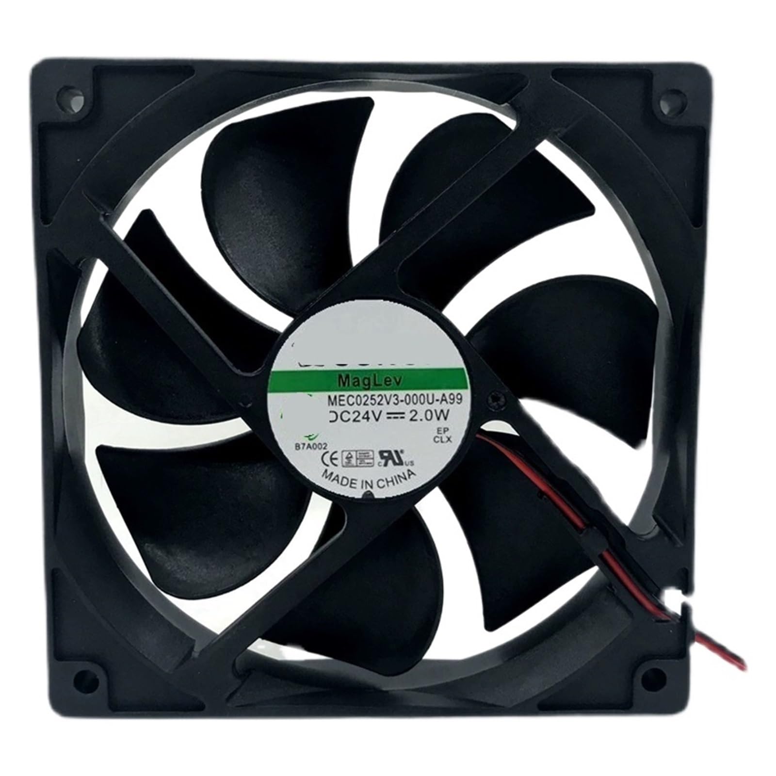 UITGVDQAT MEC0252V3-000U-A99 MEC0252V3-000C-A99 MEC0252V2-000U-A99 MEC0252V2-000C-A99 MEC0252V1-000U-A99 Cooling Fan 24VDC 2-wire(MEC0252V3-000C-A99)