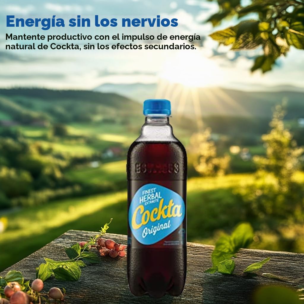 12 Botellas de Cocktail the original de Croacia sin alcohol (Cockta ORIGINAL, 0,5 l)