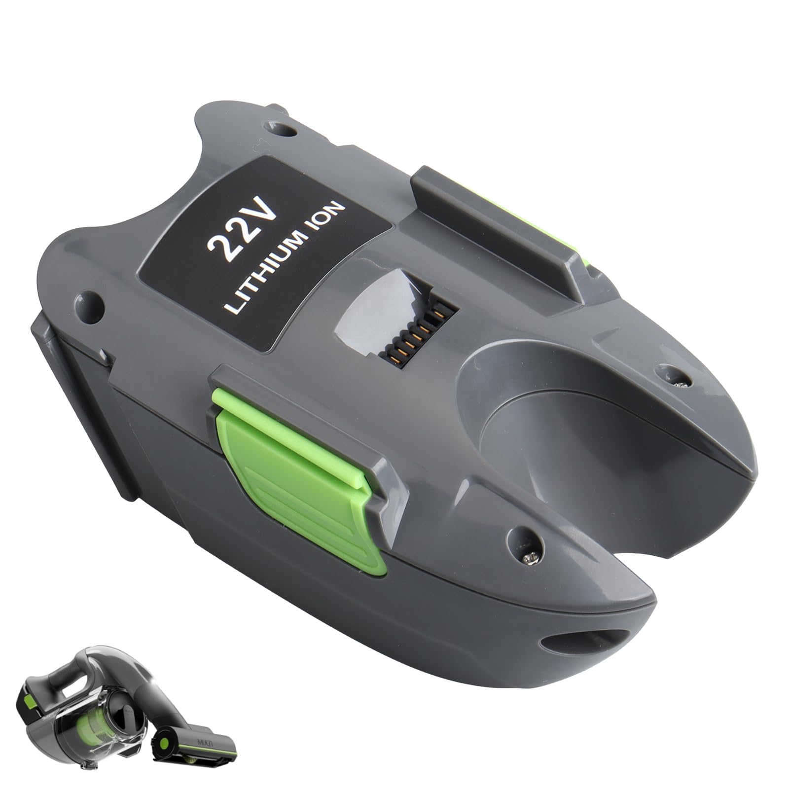 22V Battery Compatible with Gtech Multi MK2, Battery for Gtech ATF011, ATF024, ATF027, ATF035, ATF036, ATF037, ATF040, ATF041 Cordless Handheld Vacuum Cleaner, Gtech 1301A0002 / 113A0105 Model