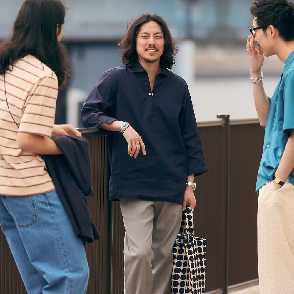 24SS シップス SOLOTEX(R) リネン 7スリーブ カプリシャツ L Amazon.co.jp: [シップス] SOLOTEX(R) リネン 7スリーブ カプリ