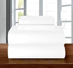 Elegant Comfort Luxury Soft 1500 Premium Hotel Quality Wrinkle Resistant Coziest Bedding Set All Around Elastic Fitted Sheet