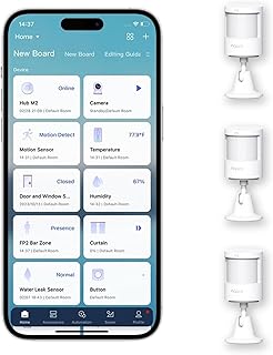 Aqara Zigbee Motion Sensor P1-3 Pack, Smart Motion Detector for Alarm System and Home Automation, Aqara Hub Required, 5 Ye Price In India