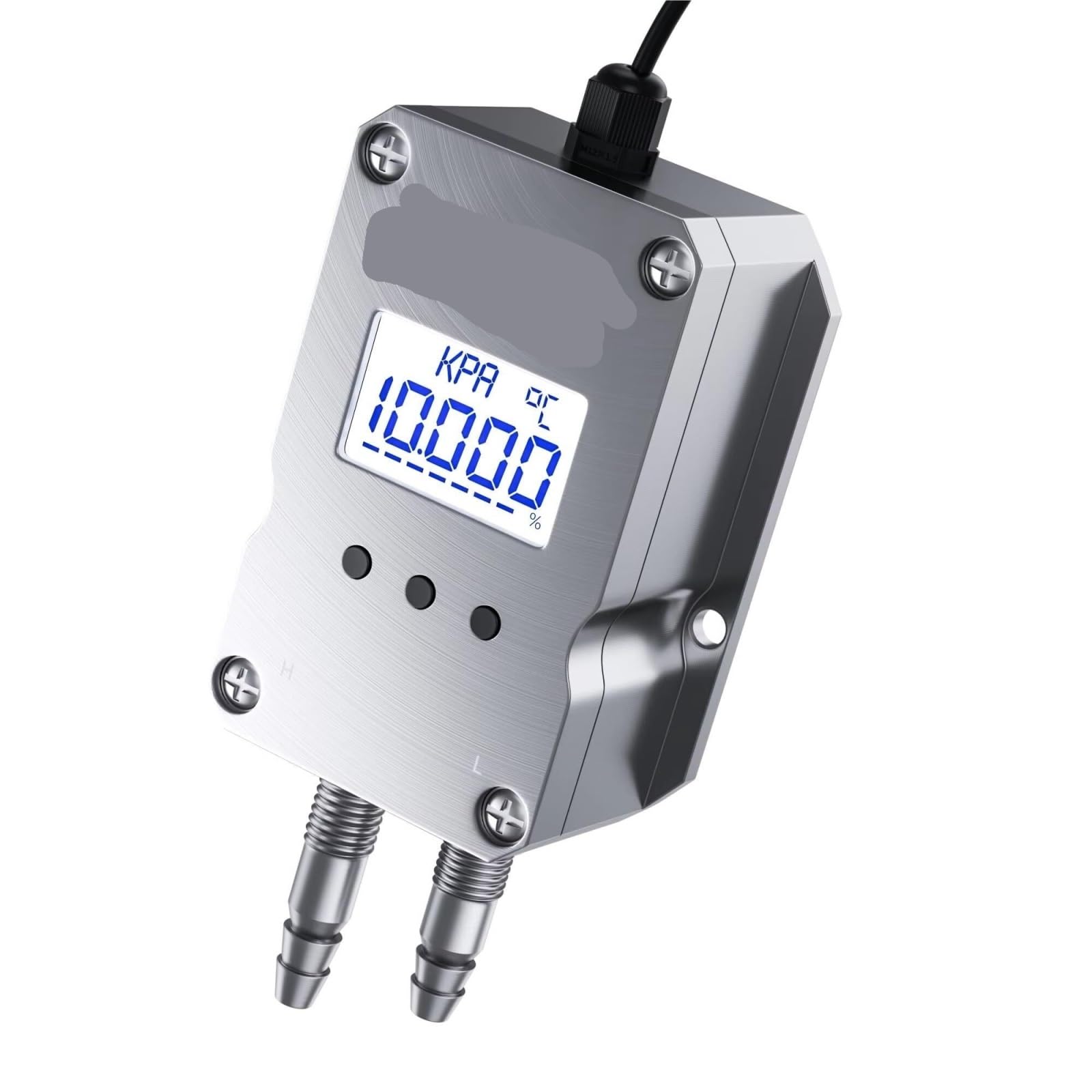 Amrttwy 1 Pressure Transmitter, Pressure Transmitters Air And Wind Differential Sensor Transmitter 4-20 Ma(0-3Kpa)