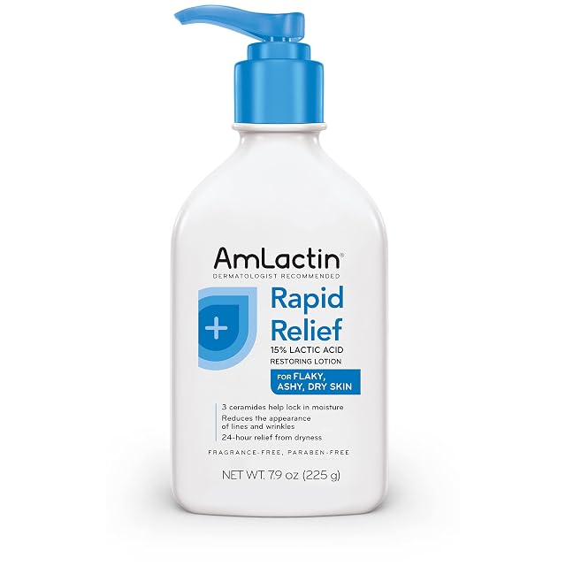 AMLACTIN Cerapeutic Alpha-Hydroxy Ceramide Therapy Restoring Body Lotion Fragrance Free 7 9 oz Pack of 6