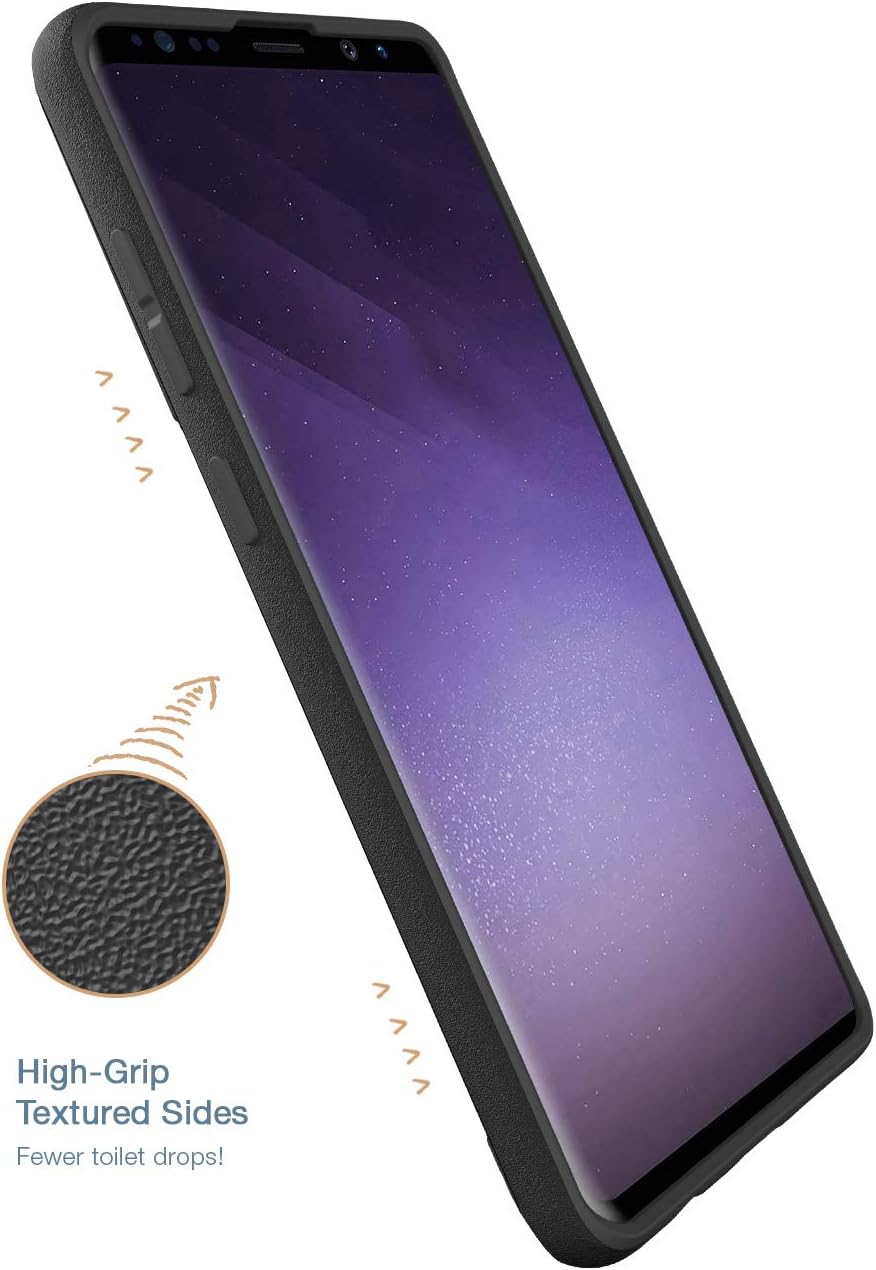Smartish Galaxy S10 Plus Wallet Case - Wallet Slayer Vol. 1 [Protective Grip Credit Card Holder Cover for Samsung] (Silk) - Black Tie Affair