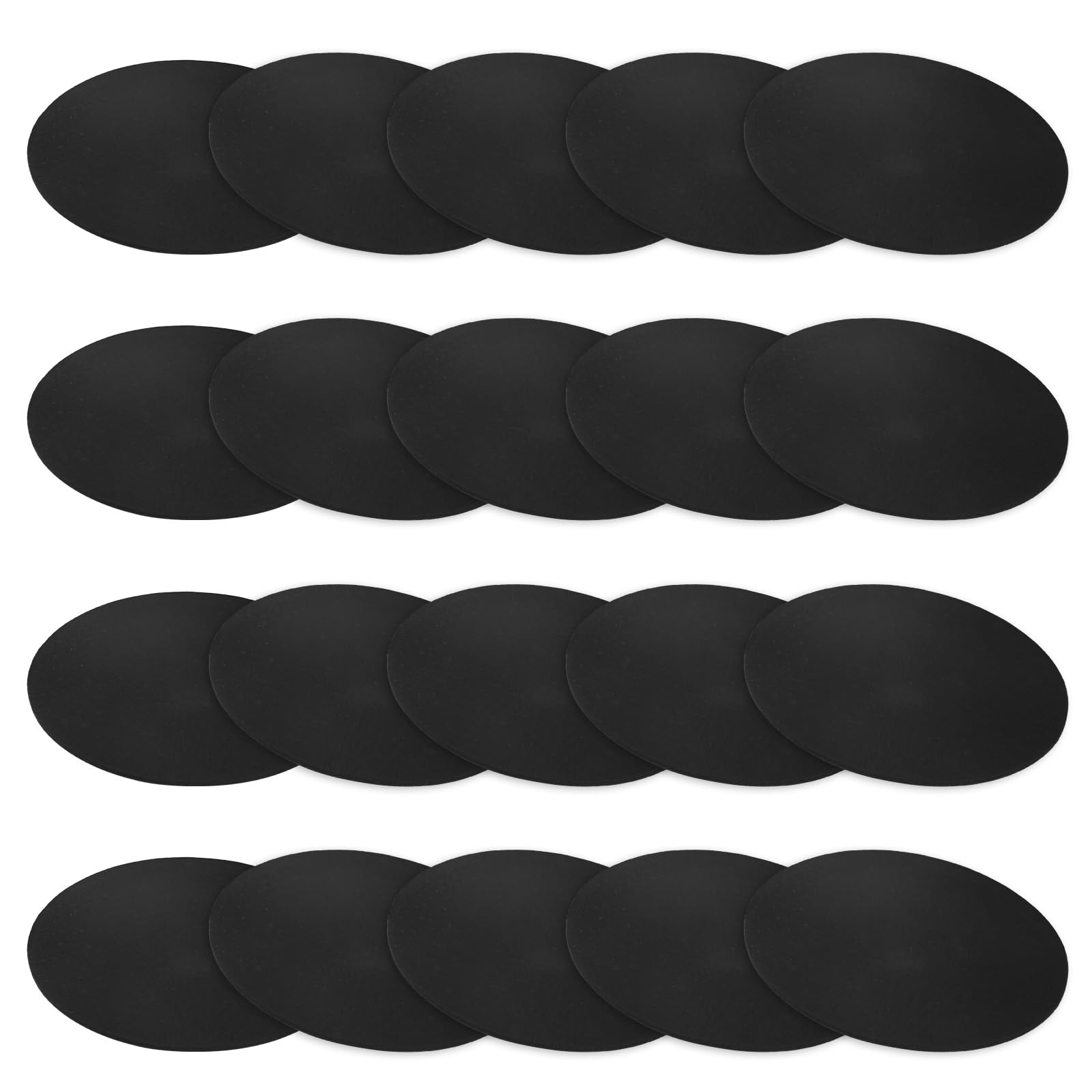 M METERXITY 20-Pack Rubber Solid Discs Washers