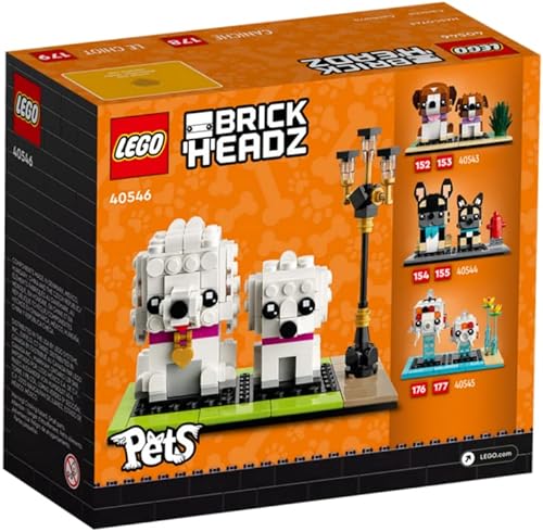 Miniatura 6 de LEGO Perros caniche Brick Headz # 40546 304 Piezas