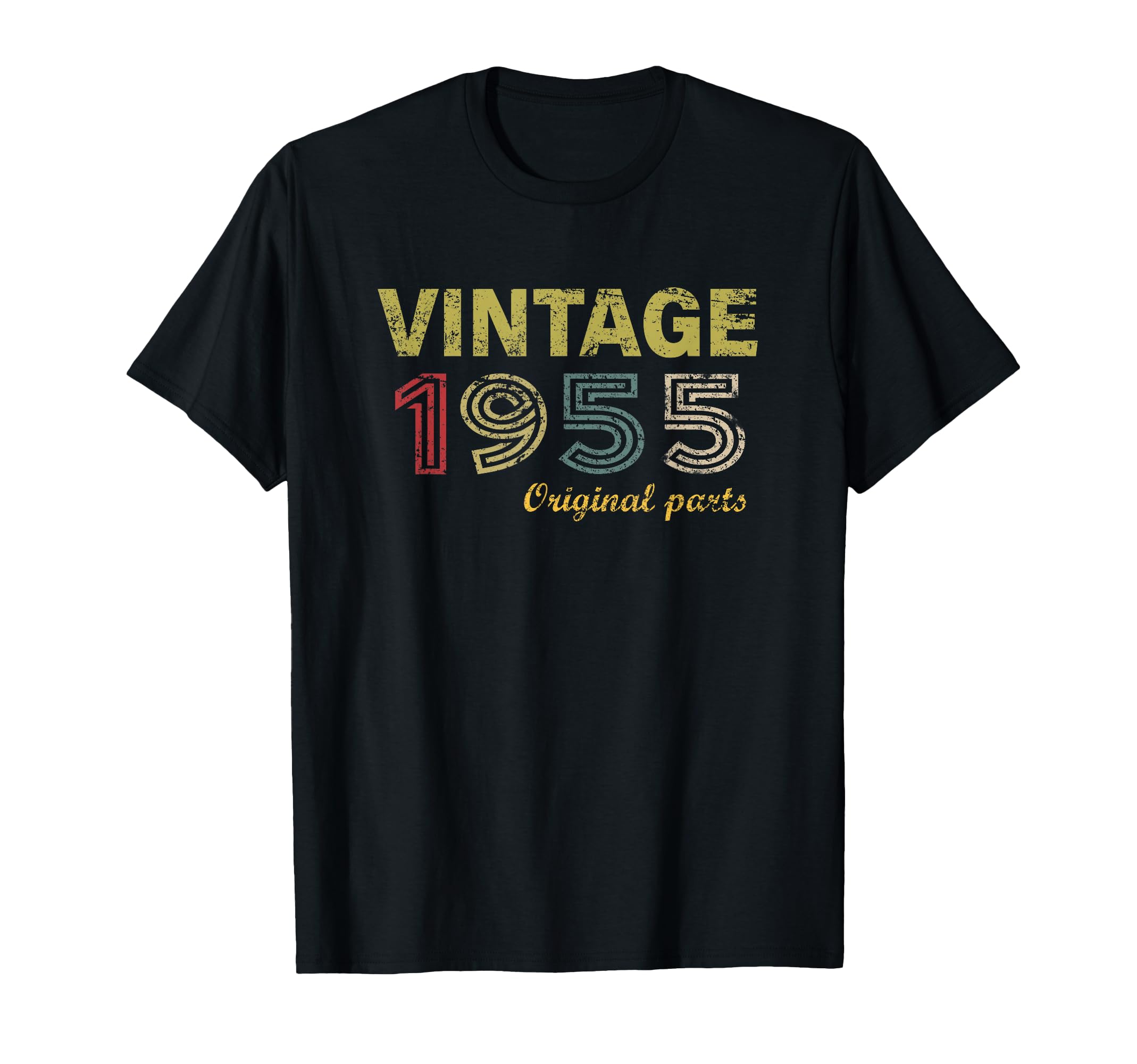 Vintage 1955 Cool 71 Year Old Bday 71st Birthday Men Women T-Shirt