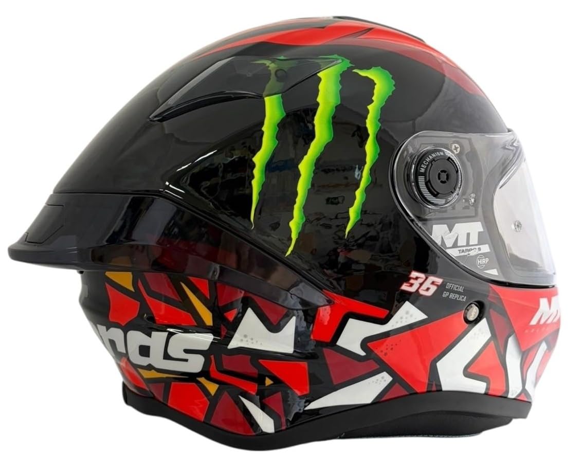 MT Helmets Targo Replica Piqueras Full Face Helmet – Monster