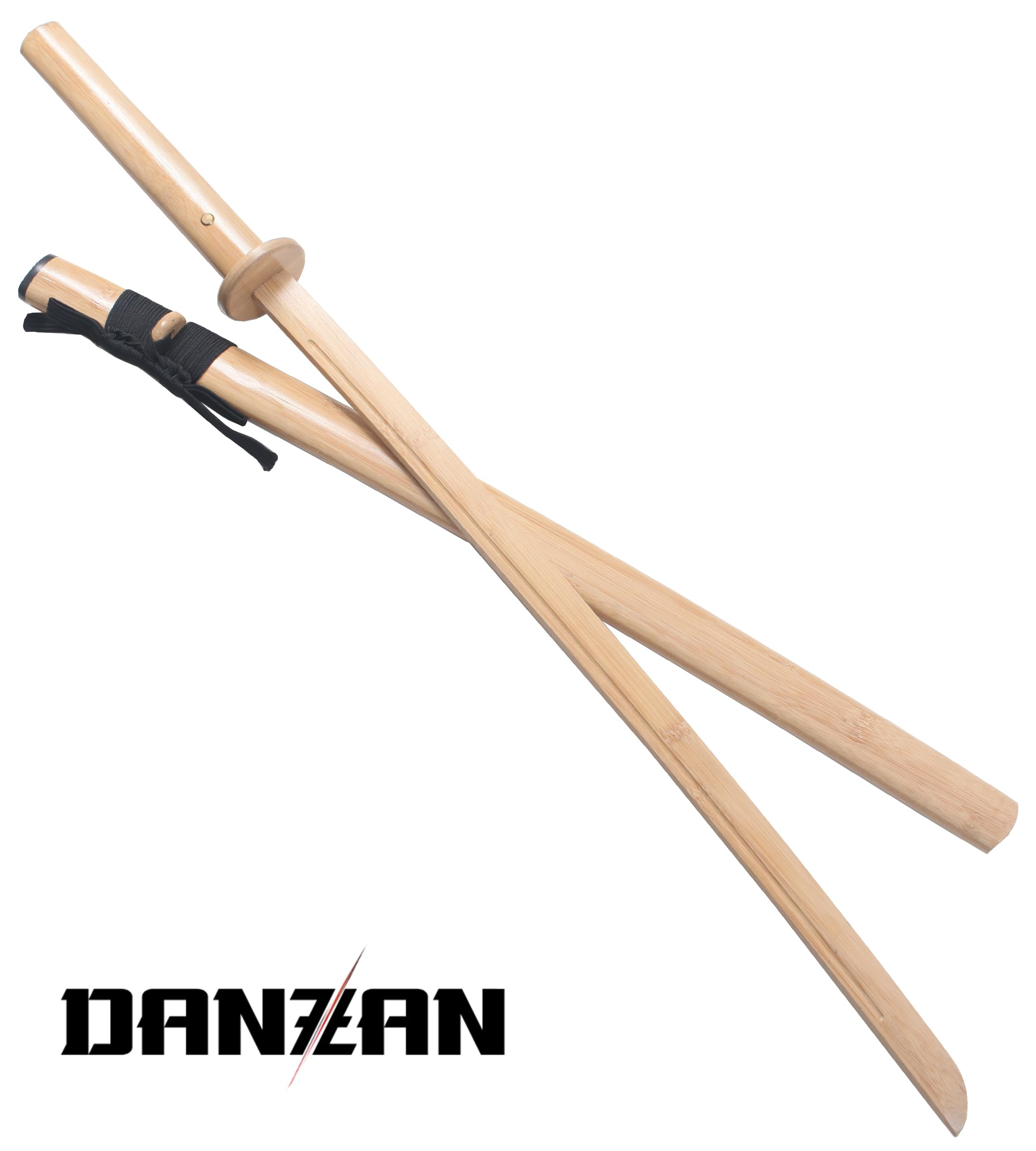 Danzan Katana en Bois Lame en Bois Bokken Épée Sabre Katana Japonais d'Entraînement