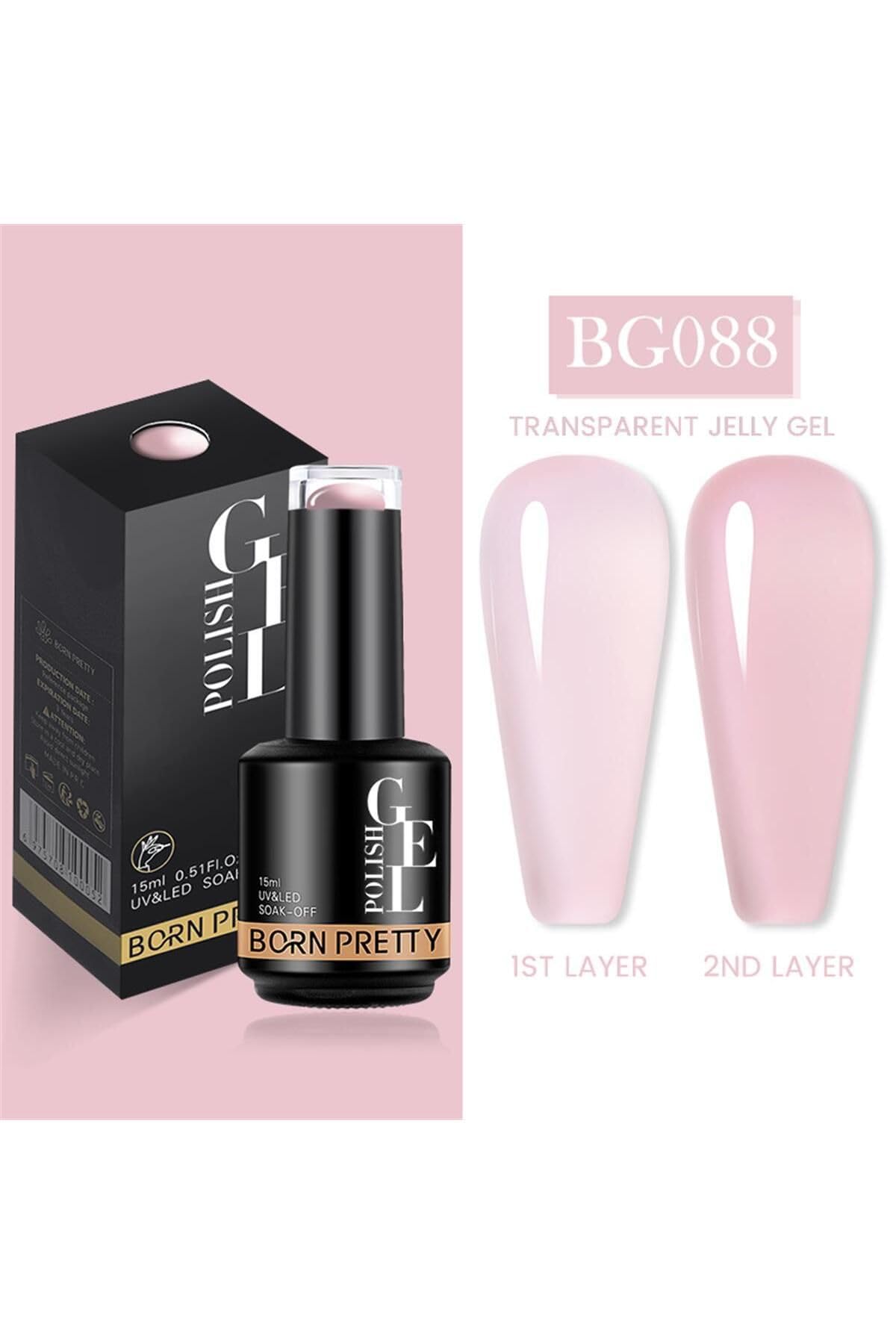 Born Pretty 15 Ml Kalıcı Oje Bg088 (55933) 3238