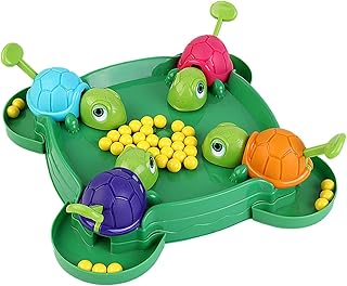 DCAI Hungry Turtle Game, Family Board Game, Parent-child Interactive Educational Toys, Turtle Eating Board Game, Hungry Turtle Board Game For 2 To 4 Players
