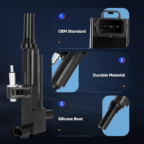 Vista 2000 de ECCPP Bobinas de encendido portátiles de repuesto para automóvil compatibles con Infiniti I30/para Nissan Maxima 3.0L V6 2000-2001 Reemplazo