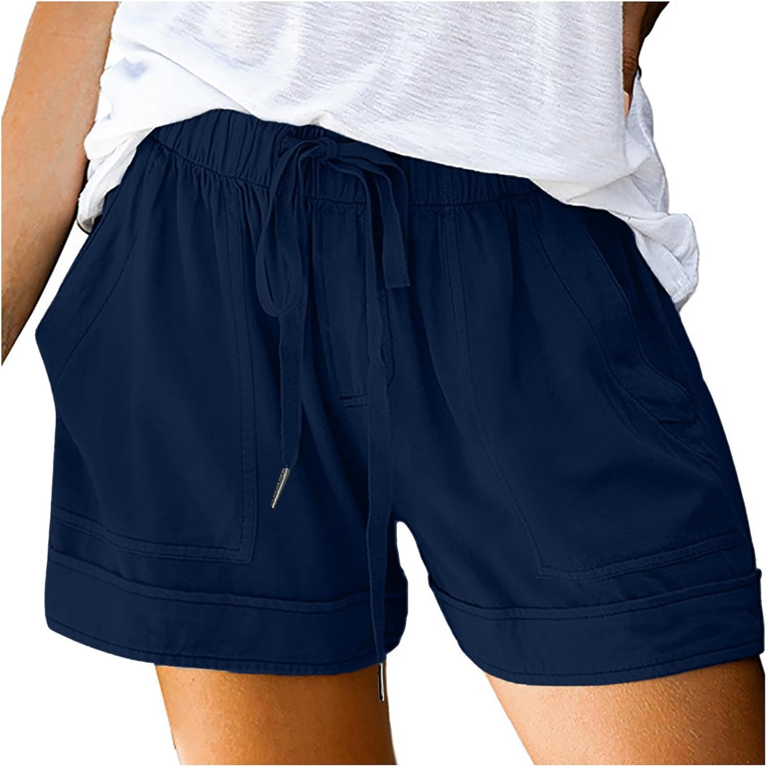 Plus Size Shorts for Women High Waisted Drawstring Australia Ubuy