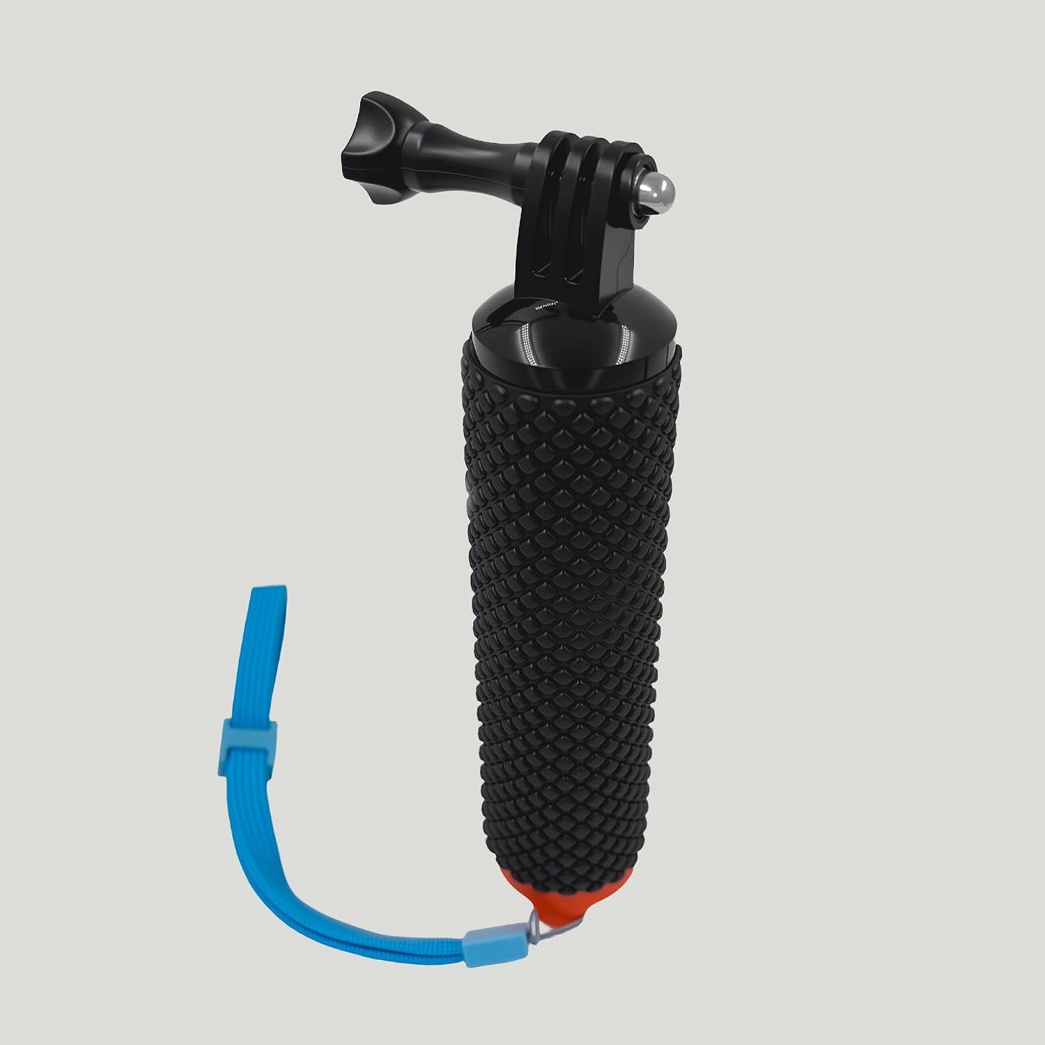 Floating Hand Grip Waterproof Monopod Suitable for GoPro Hero 13/12/11/10/9/8/7/6/5/4/3+/Session, Action Camera Handle Mount Accessory for Underwater Snorkeling, Diving, and Water Sports, Orange (1)