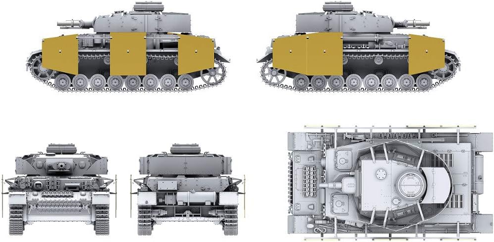 Bordermodel Border Model BT-003 Tank IV Ausf. F1 with Additional Armour 1:35