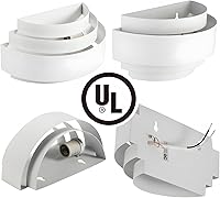 Vista 5 de LightInTheBox Aplique de Pared Moderno Luminaria de Pared Interior de Media Luna de Metal Lámpara de Pared Blanca para Escalera Pasillo Cine en Casa