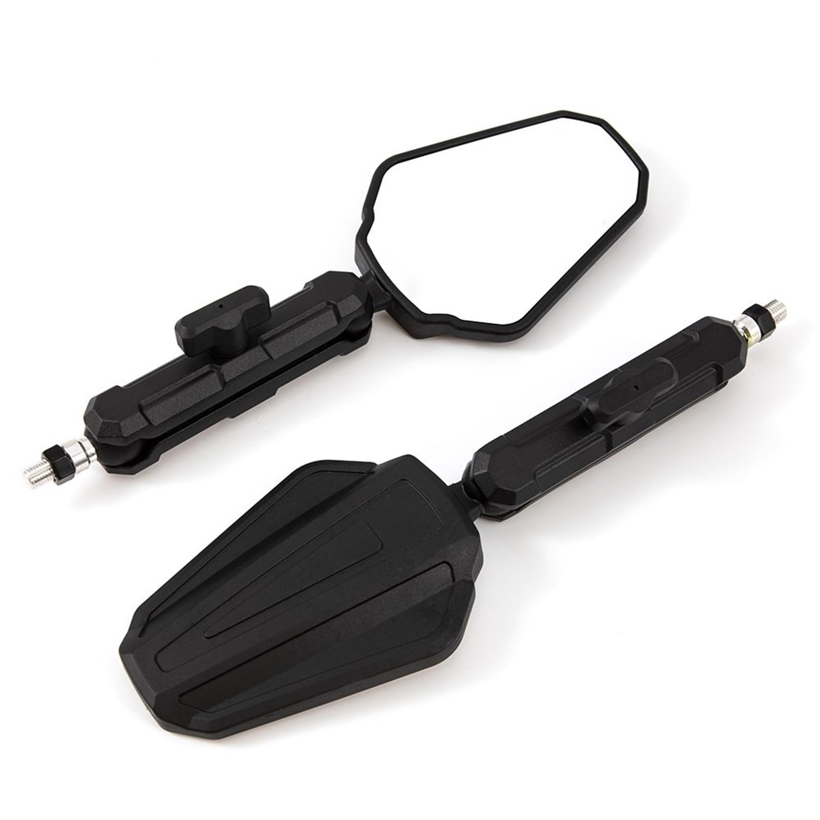 Espejo retrovisor plegable moto Trail compatible con Tenere 700 de enduro 6