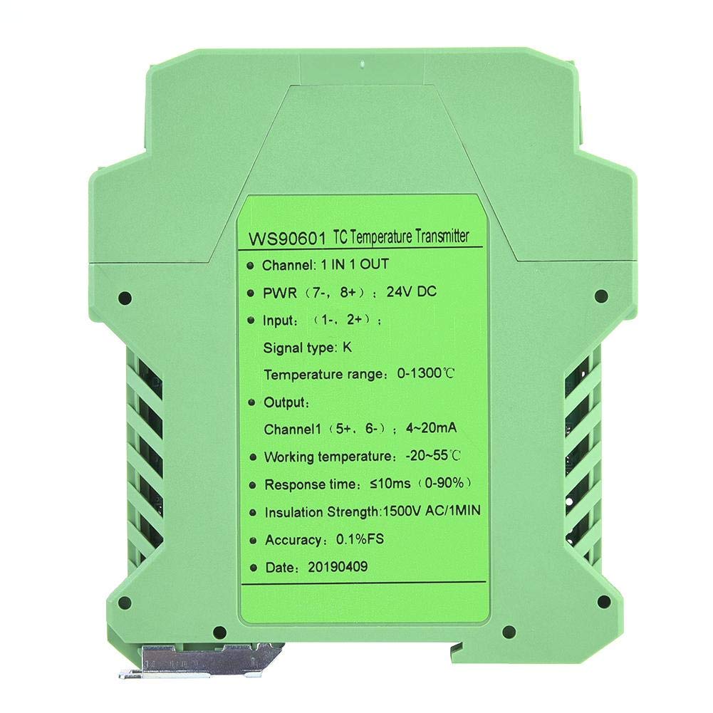 Buy Electrical signal isolator, Analog signal isolator, Type K thermocouple signal input, 420mA