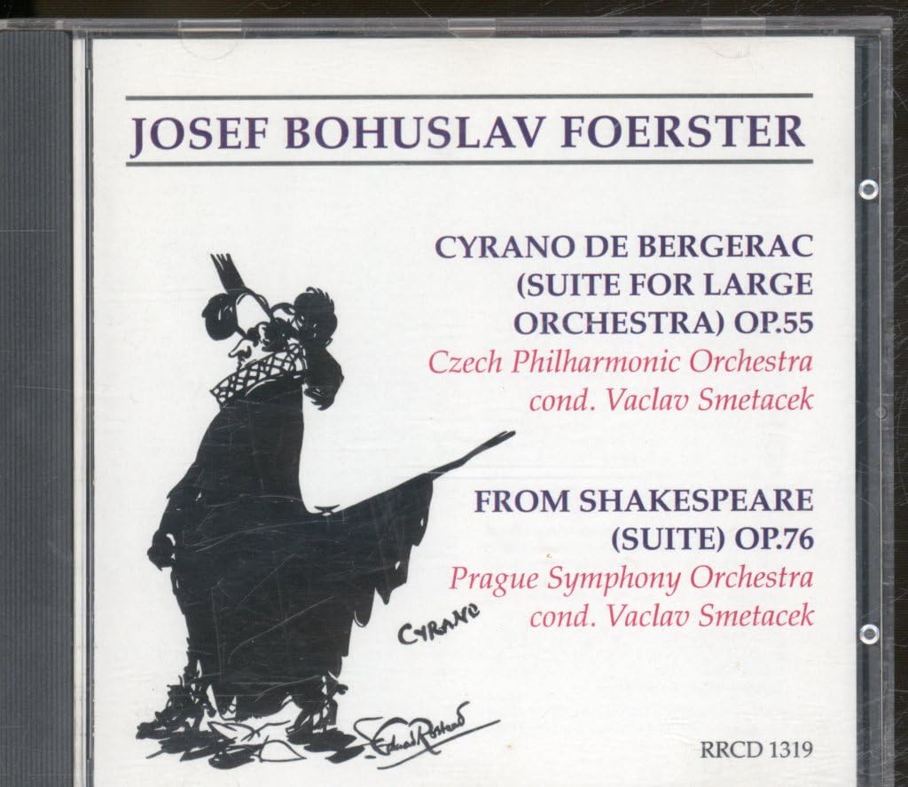 Cyrano De Bergerac / Shakespeare Suite [Audio CD] Foerster and Czeck Philharmonic Orchestra