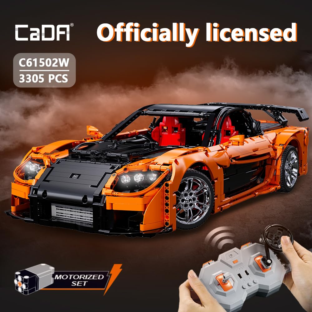 Amazon.com: CaDA Master C61502W Mazda RX-7 Remote Control Powered