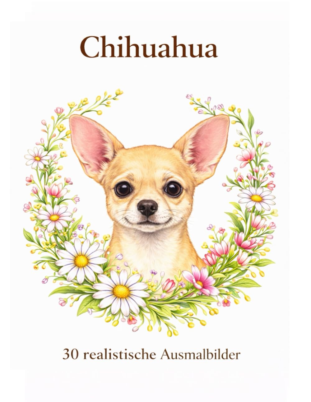 Chihuahua: Malbuch mit 30 realistischen Ausmalbildern