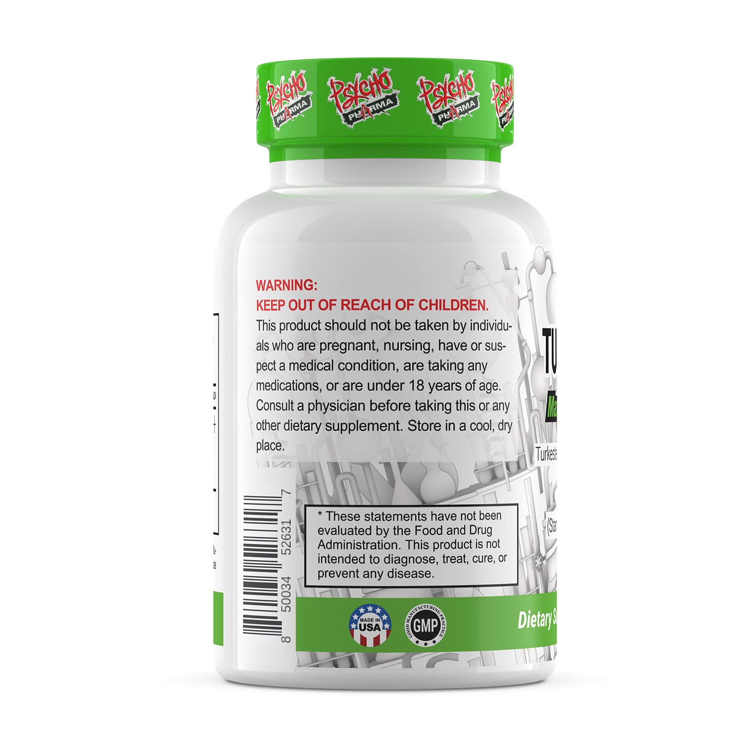 Amazon.co.jp: Psycho Pharma ターケステロン20%(1000 mg)/最大