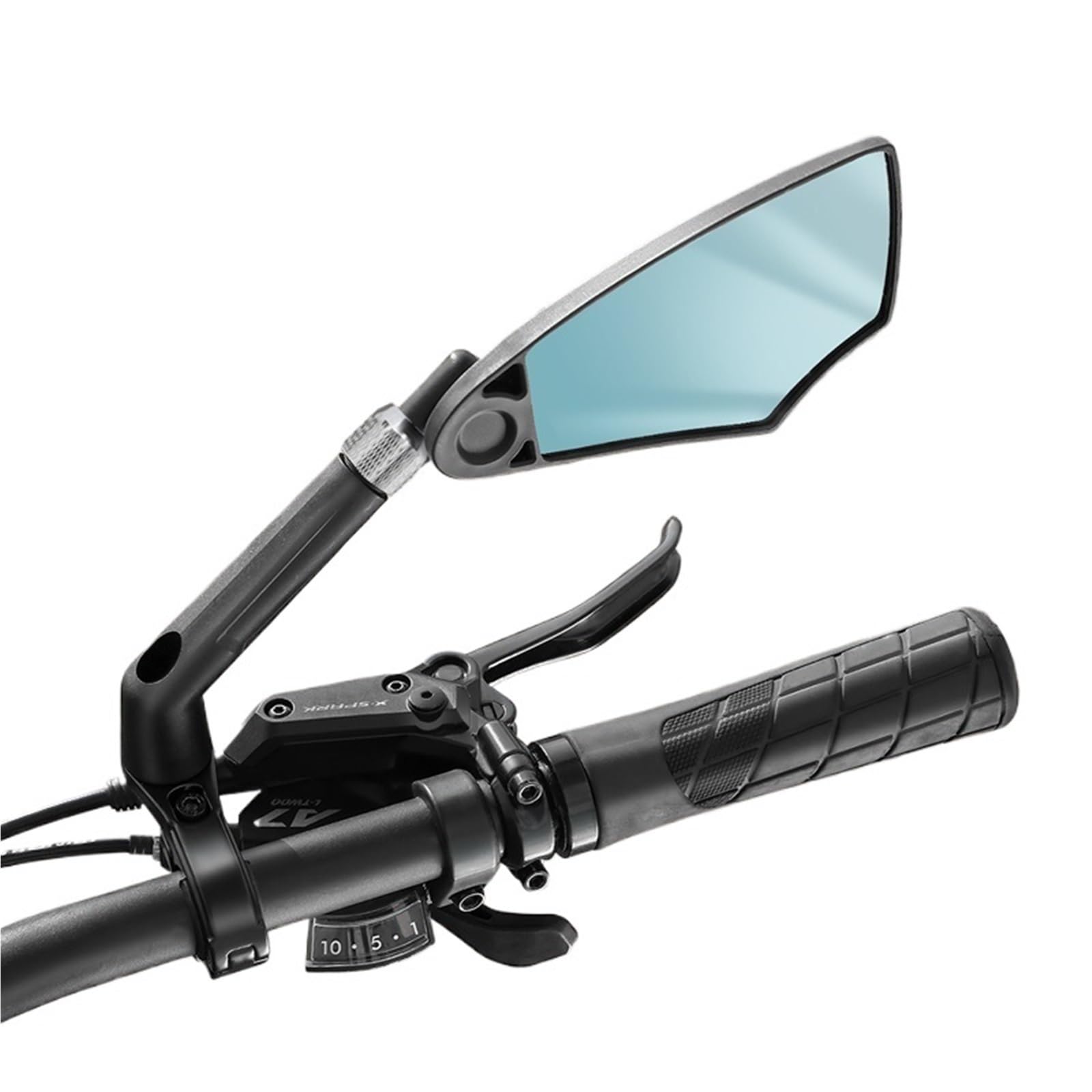 Specchietti da manubrio Specchietto retrovisore per bici antiriflesso a 360°, obiettivo HD più ampio, accessori per mountain bike(1PC Right)