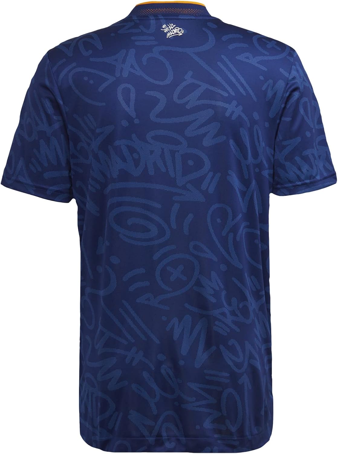 adidas Men's Real Madrid 21/22 Away Authentic Jersey (Victory Blue, Small)