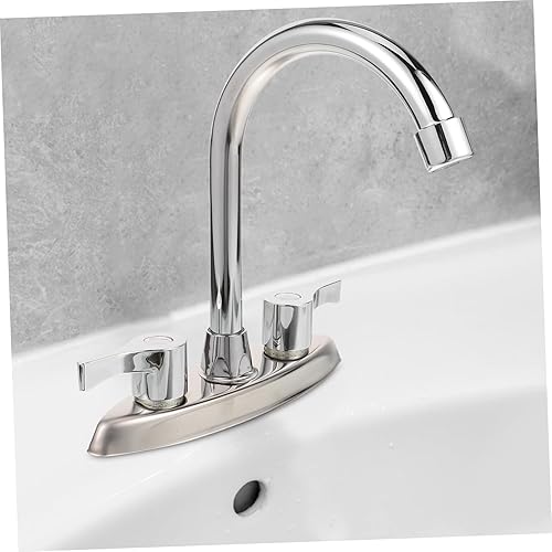 Miniatura 8 de Grifos de RV Grifo de agua de cocina para fregadero de cocina Grifo de bañera de lavandería Grifos de cocina para fregadero 3 agujeros caliente