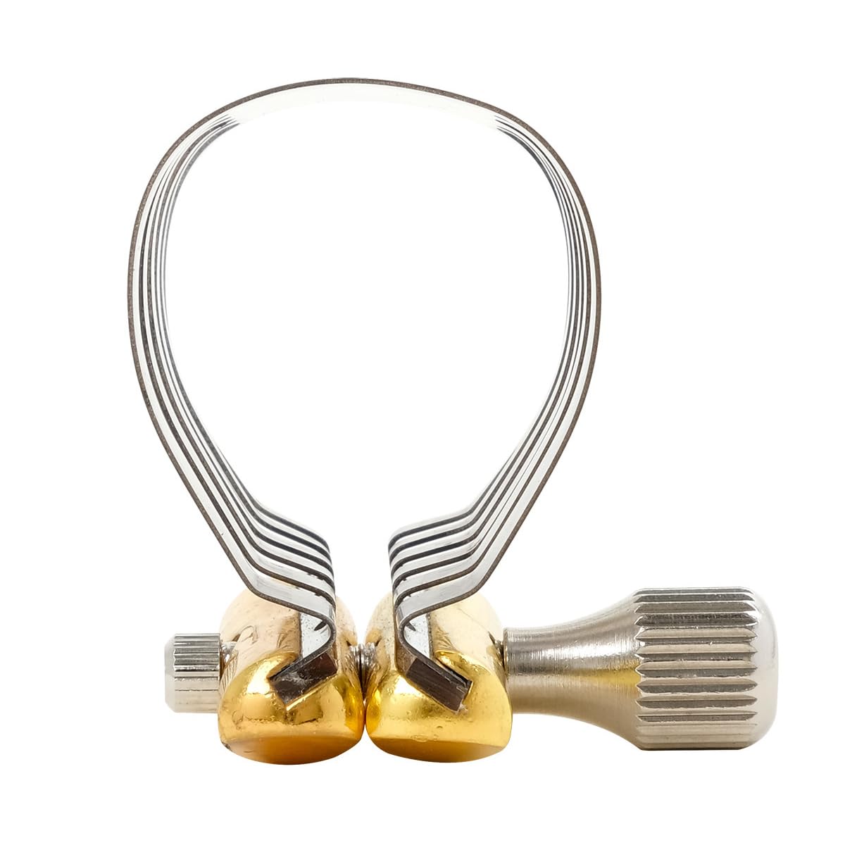 Laroal Alto Saxophone Ligature Alto Sax Ligature Brass Ligature Alto Sax Mouthpiece and Ligature Alto Saxophone Ligature Fastener - Image 2
