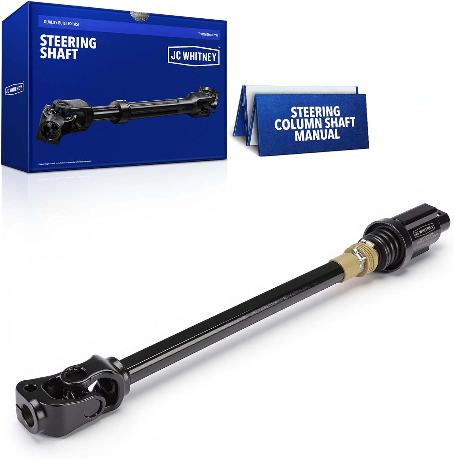 JC Whitney JFBAJCWSCS00012 Intermediate Steering Shaft Column - Compatible with Chevrolet C5500 Kodiak 90-91, C60 Kodiak 90-96, C6500 Kodiak 97-02, C70 Kodiak 90-96, C7500 Kodiak 97-02