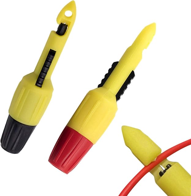 Electronic Wire Piercing Probe Clip - Digital Multimeter Test Clips,Test Lead Probe,Auto Puncture Probe Replaceable Repairing Test Clip,Power Probe Wire-Piercing Car Testing Tool