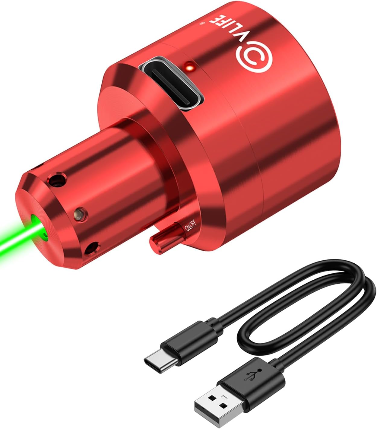 CVLIFE Rechargeable Laser Bore Sight for Multiple Calibers