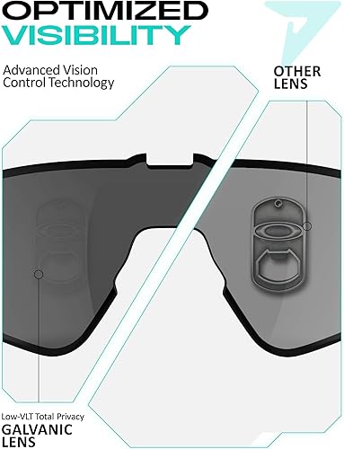 Miniatura 4 de Galvanic Replacement Lens Compatible with Oakley Radar Path Radar Path Asian Fit(AF) Sunglasses - Multiple Choices