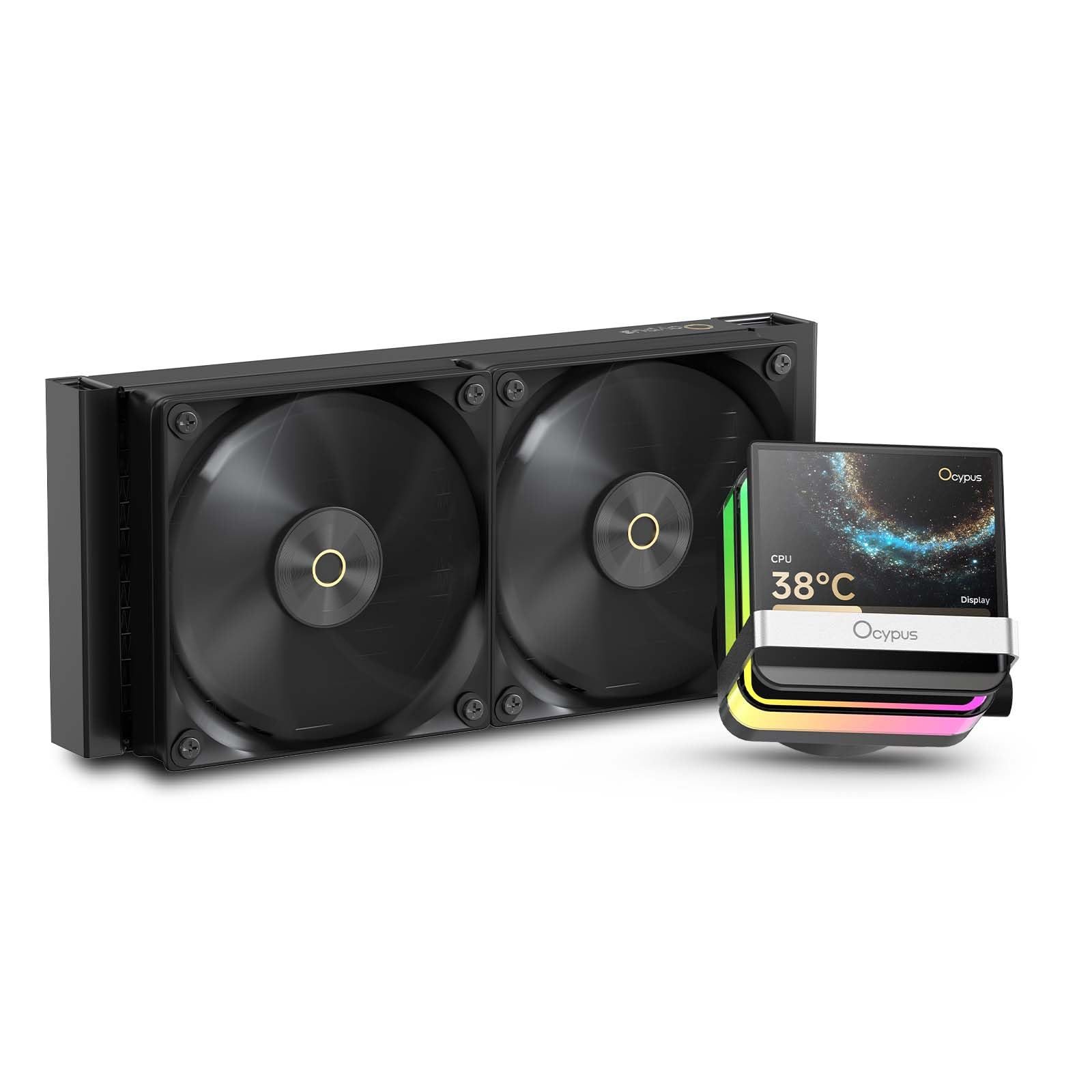 Iota L24 CPUクーラー 簡易水冷 240mm ブラック Ocypus Iota L24-Iota L24 BK