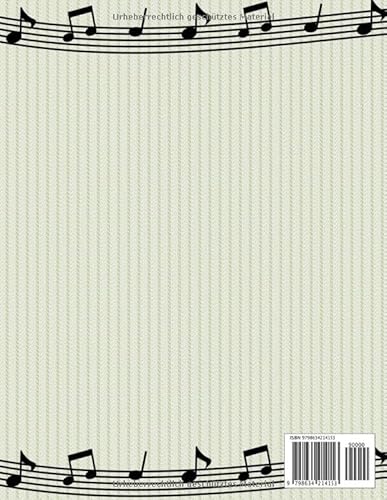 Notenheft: Notenheft,notenblatt leer,notenheft blanko,Dickes Notenbuch - 100 Seiten - hohe Qualität