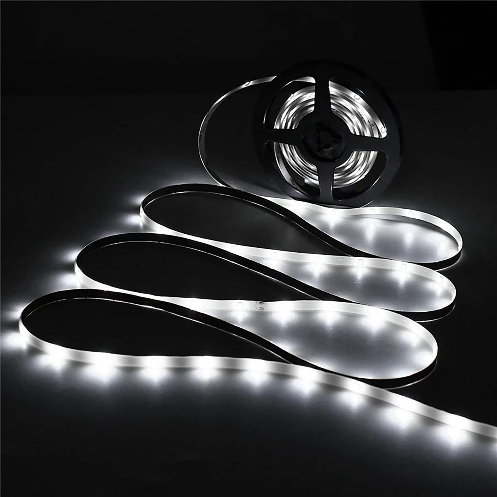 Solar-LED-Lichtleiste, 10 m, wasserdicht, 240 LEDs, flexibler Lichtschlauch mit Fernbedienung, 8 Modi und Timer, für Treppen, Garten, Pavillon, Pool, Weihnachtsdekoration (Weiß)