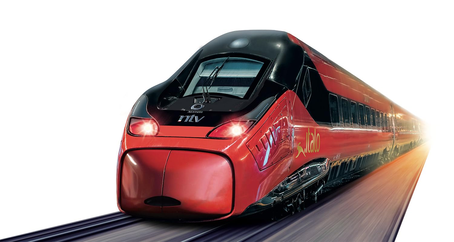 Train Italo EVO Ho – Réplique à Piles 94 Cm Avec Lumières, Circuit 5 Mètres, Un Bijou Pour Collectionneurs !
