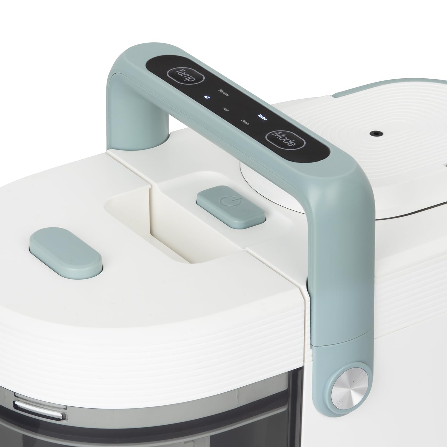 H.Koenig TWT99 Pulitore ad acqua calda e a vapore per tessuti, 1700 W, doppio serbatoio da 1600 ml e 1250 ml, smacchiatore, divano, tappeti, auto, moquette, imbottitura, accessorio per vetri, compatto