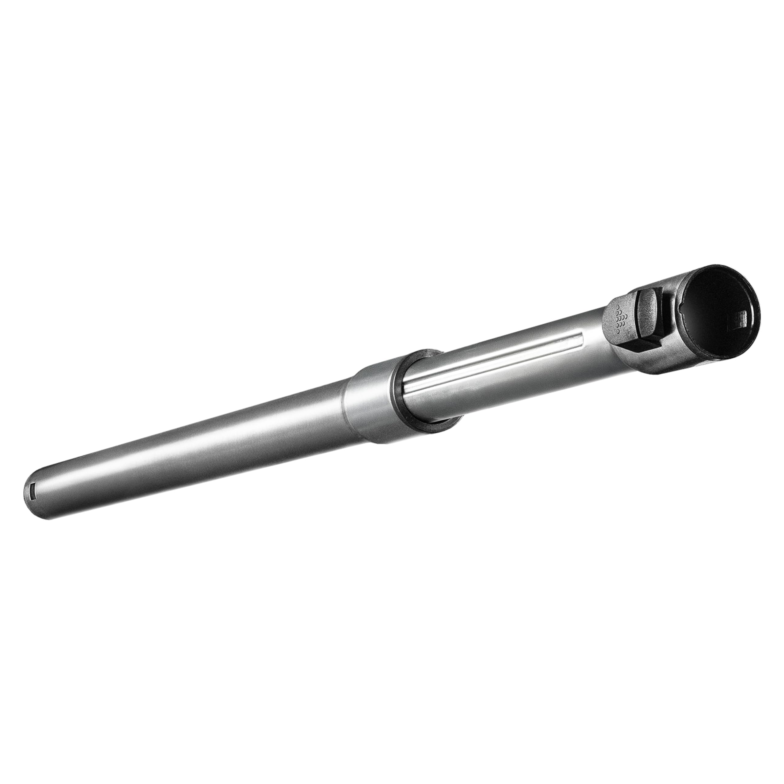 Teleskoprohr Geeignet für alle Modelle von Miele, u. a. die Serien Classic C1, Complete C2 und Complete C3, Saugrohr aus Edelstahl, mit Klick Funktion,Staubsauger