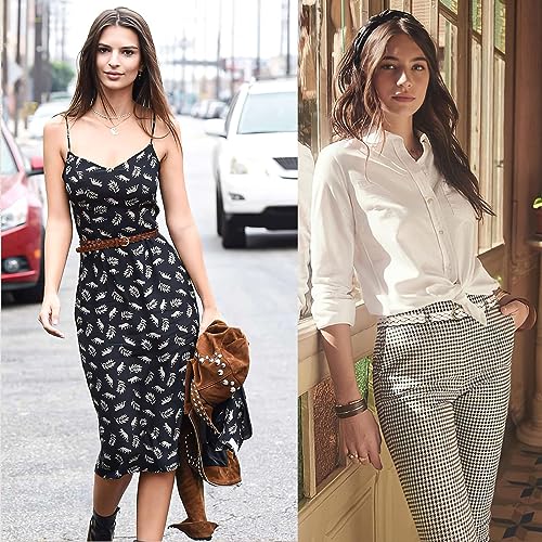 2 Pack Skinny Thin Braided Belts for Women Dresses Woven Waist Belts for Jeans2