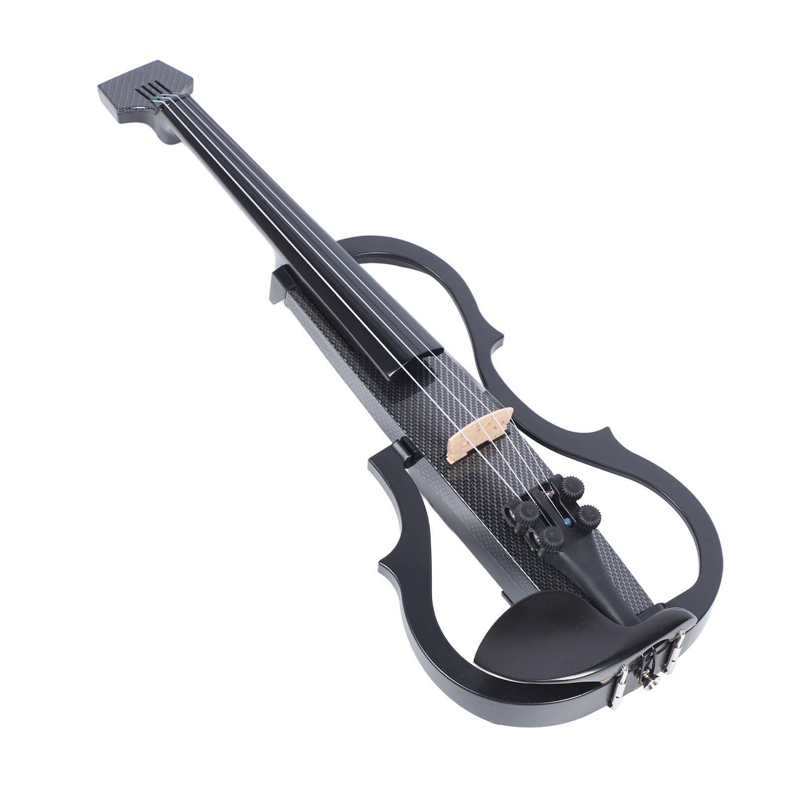 Violino Elettrico, Violino Elettrico Silenzioso Professionale a Grandezza Naturale 4/4 con Pickup per Adolescenti Adulti (Tipo 2)