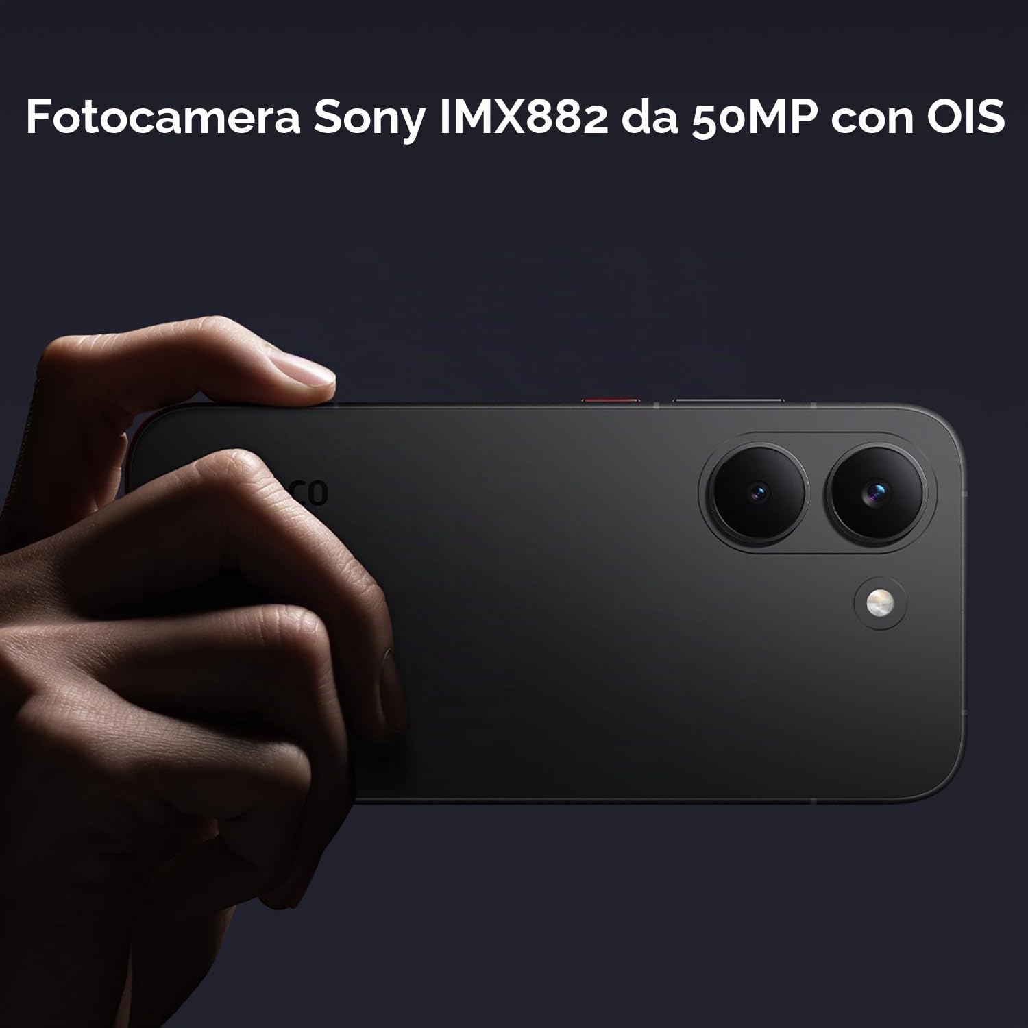 XIAOMI Poco X8 Pro Smartphone, 8 GB + 512 GB, processore Dimensity 8500-Ultra, batteria da 6500 mAh, schermo AMOLED ultra luminoso, fotocamera principale Sony IMX882 da 50 MP con OIS, nero