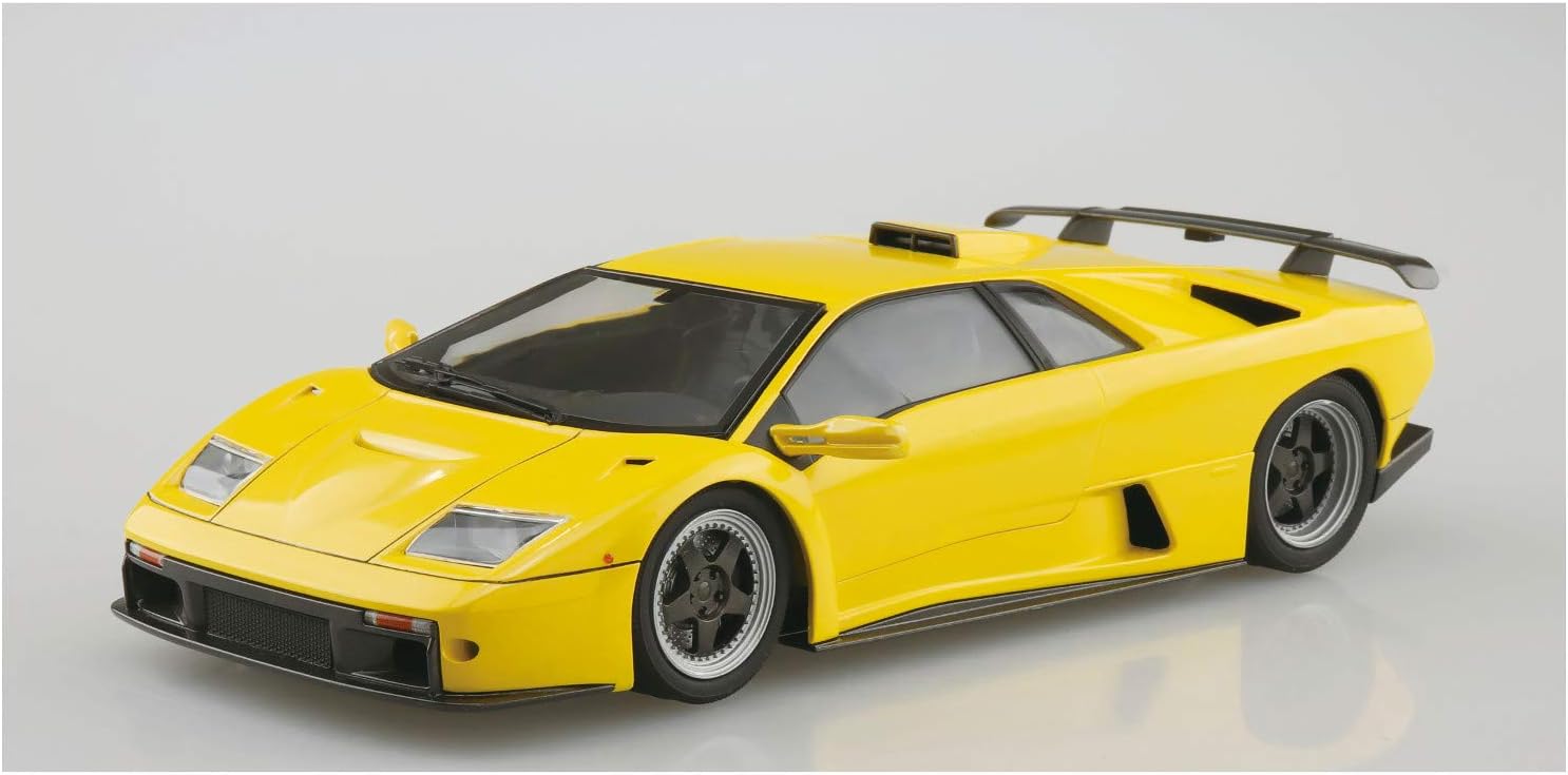 Aoshima 1/24 Scale Diablo GT '99 Super Car Series - Plastic Model Building Kit # 05899