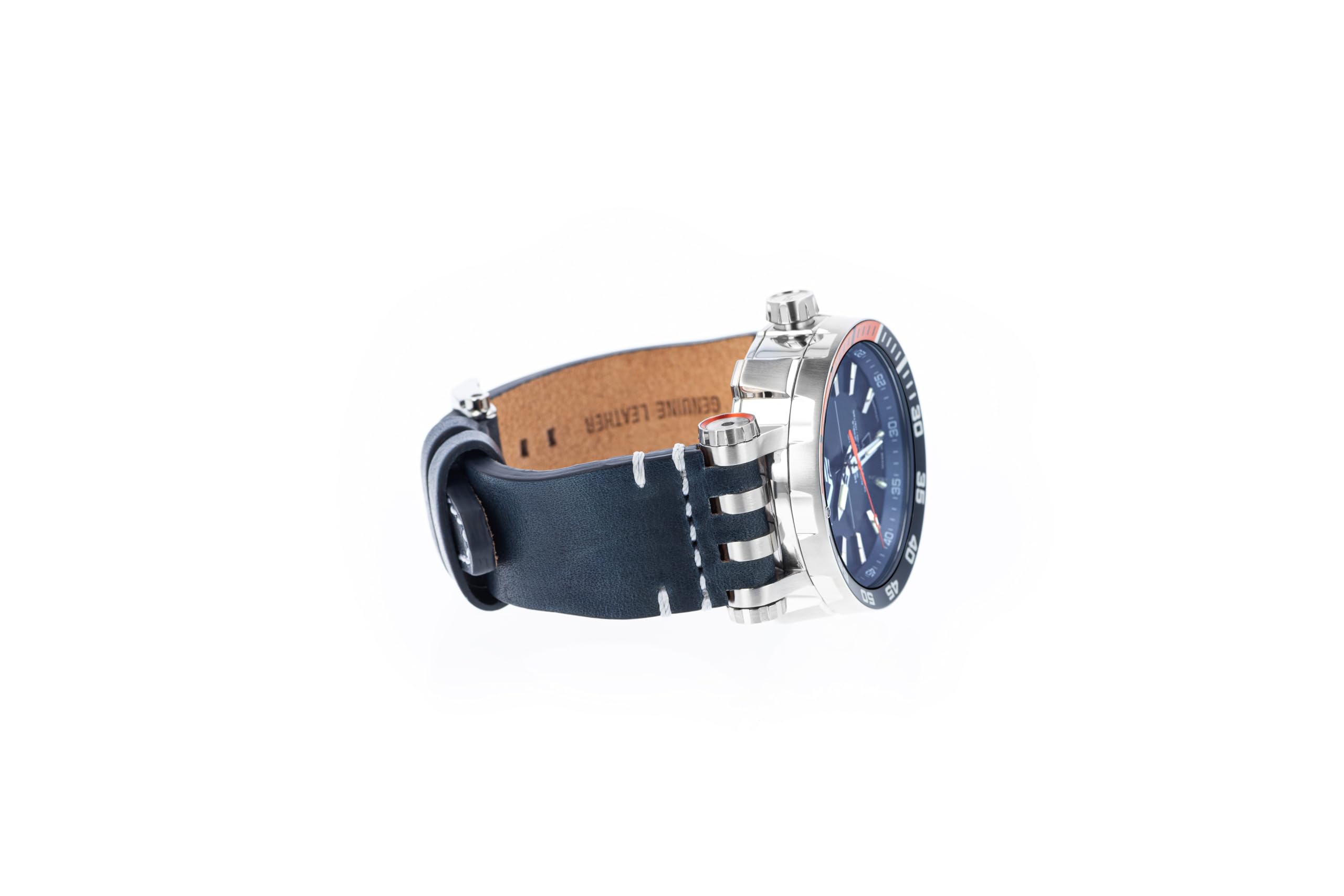 Vostok Chistopol NH35-575A715 with Leather Strap, (Blue) Silicone Strap, Screwdriver and XL DryBox