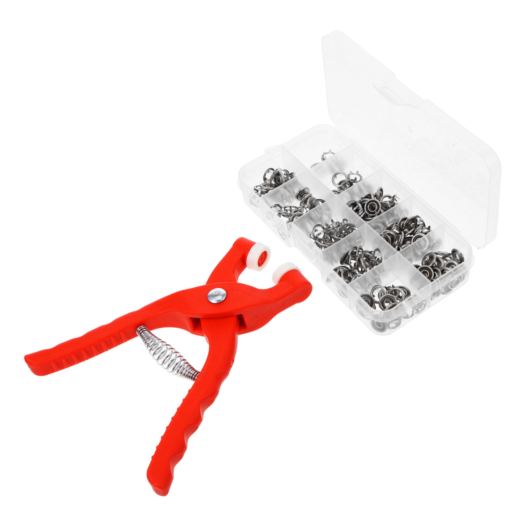 LIFKOME Five Claw Snap Fastener Tool Kit Pliers for Easy No Sew Button Installation Clothing Fabrics Crafts Snap Repair Kit