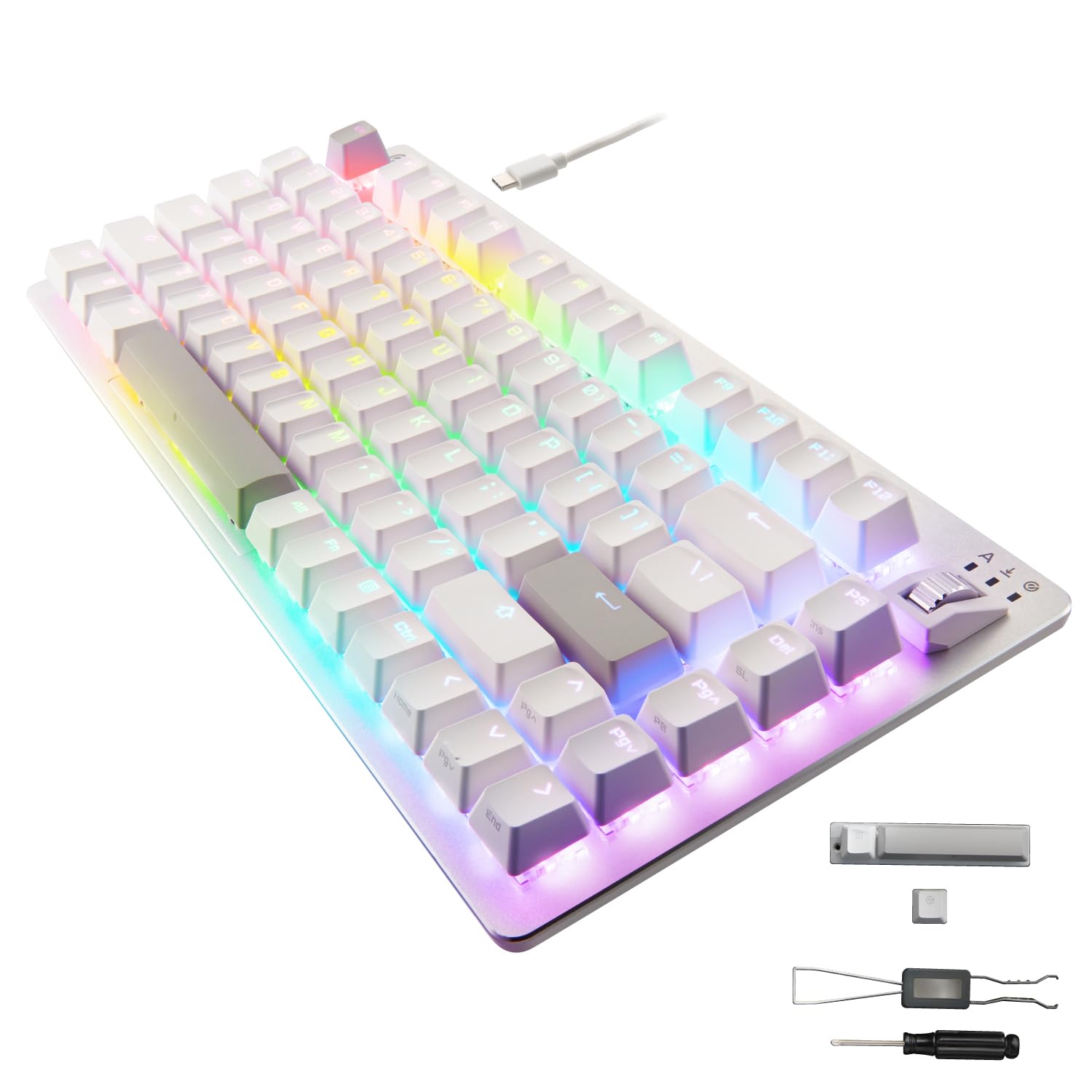 Amazon.co.jp: エレコム ゲーミングキーボード V custom VK720A 