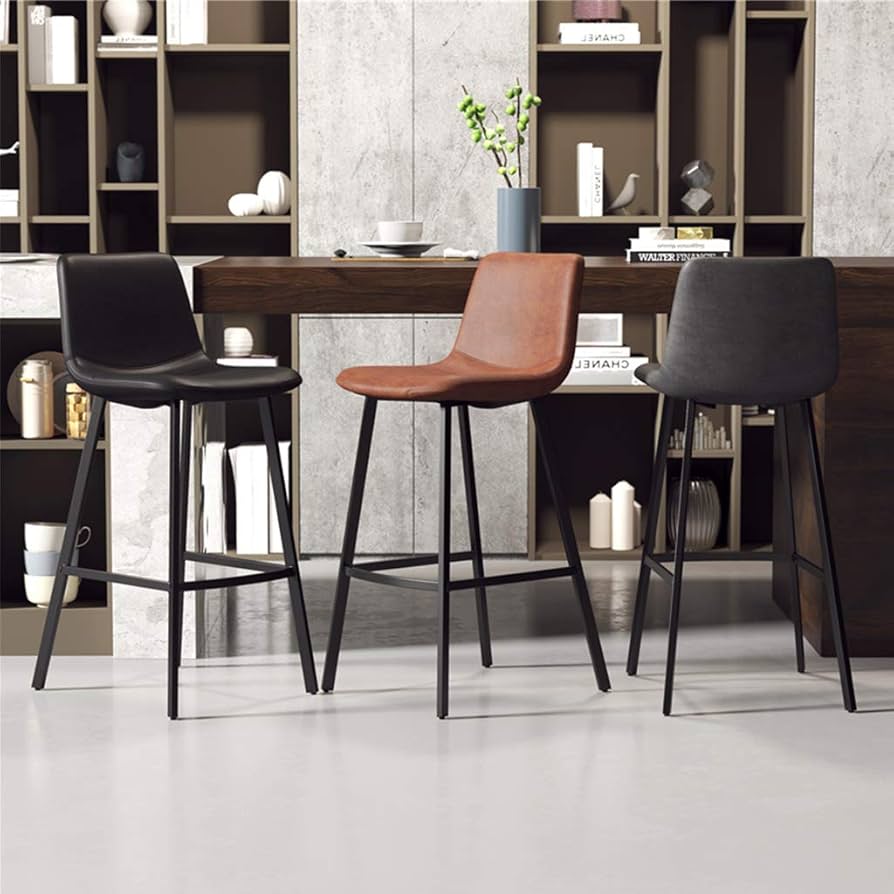 黒いバースツール モダンデザイン Amazon｜バースツール、カフェ スツール -黒い足、高い 椅子